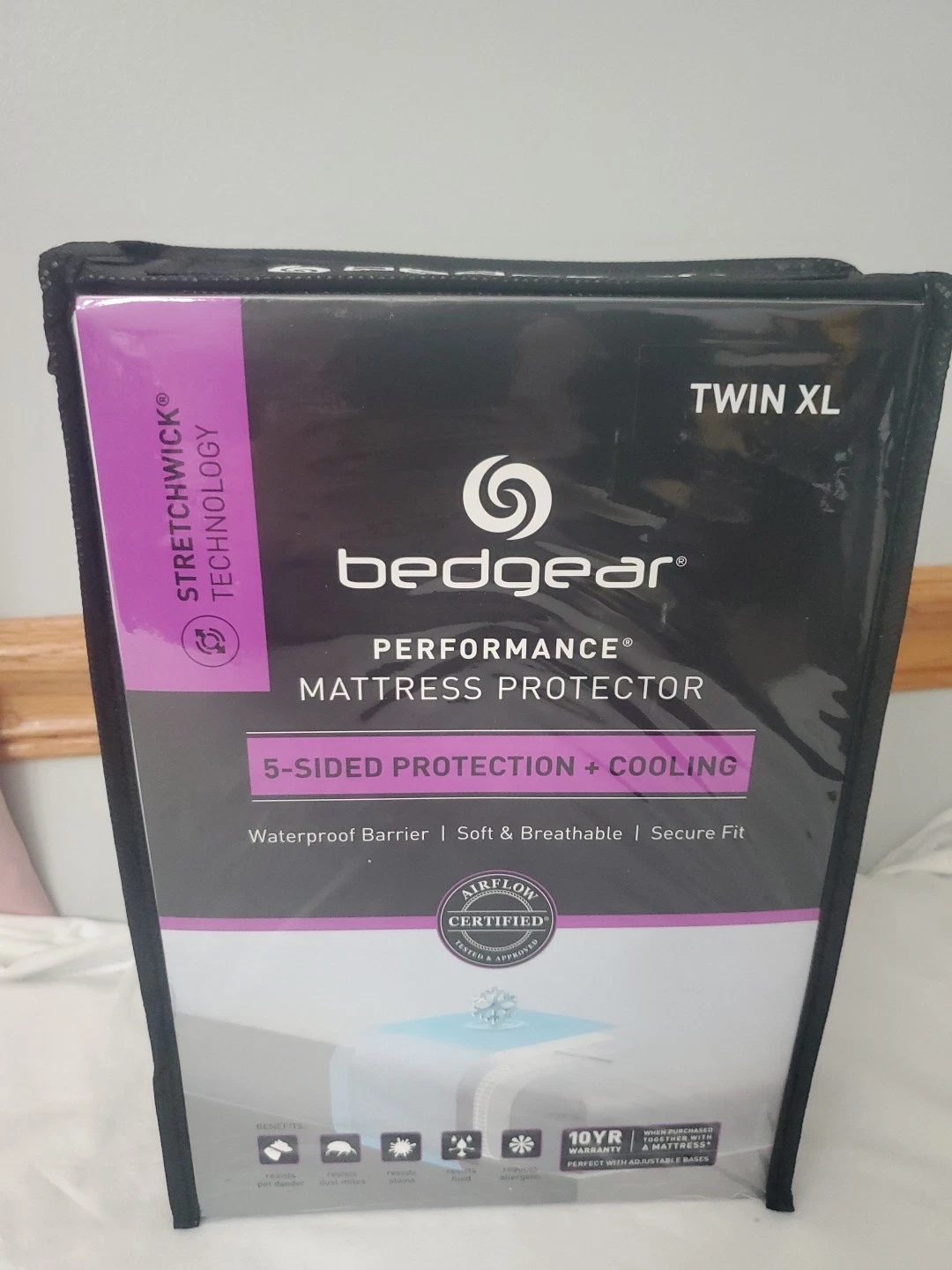 Bedgear Performance Mattress Protector Breathable Cooling Stretchwick Twin XL