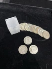 Mix Tube Of 90% Silver Walking Liberty Half’s, Franklin Half’s & Kennedy Half’s.