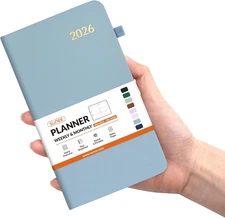 2026 Pocket Weekly Planner for Purse 3.5" x 6" - 12 Month (January 2026 - Decemb