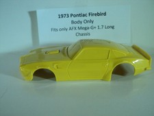 HO scale Slot Car Custom Resin body only 1973 Pontiac Yellow Firebird Fits AFX
