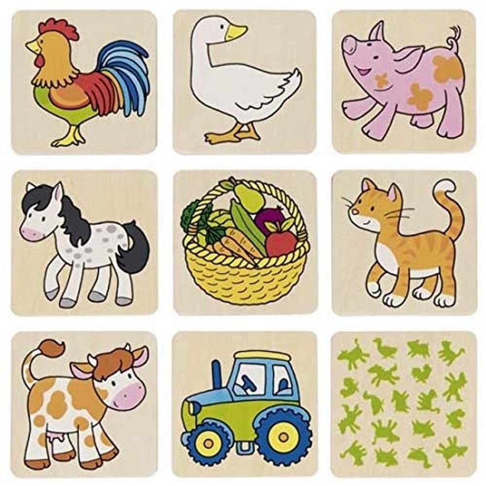 Goki 56807 Memory game The Farm II Development of Motor Activities 4590₽