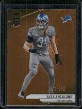 2024 Donruss Elite #53 Alex Anzalone Orange #/399