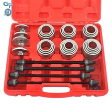 Universal Press & Pull Sleeve Kit Bushing Bearing Removal Install Tool Set 28Pcs