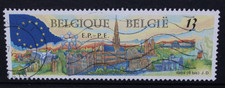 BELGIUM 1989 Third Direct Elections to European Parliament. Set of 1 USED SG2986