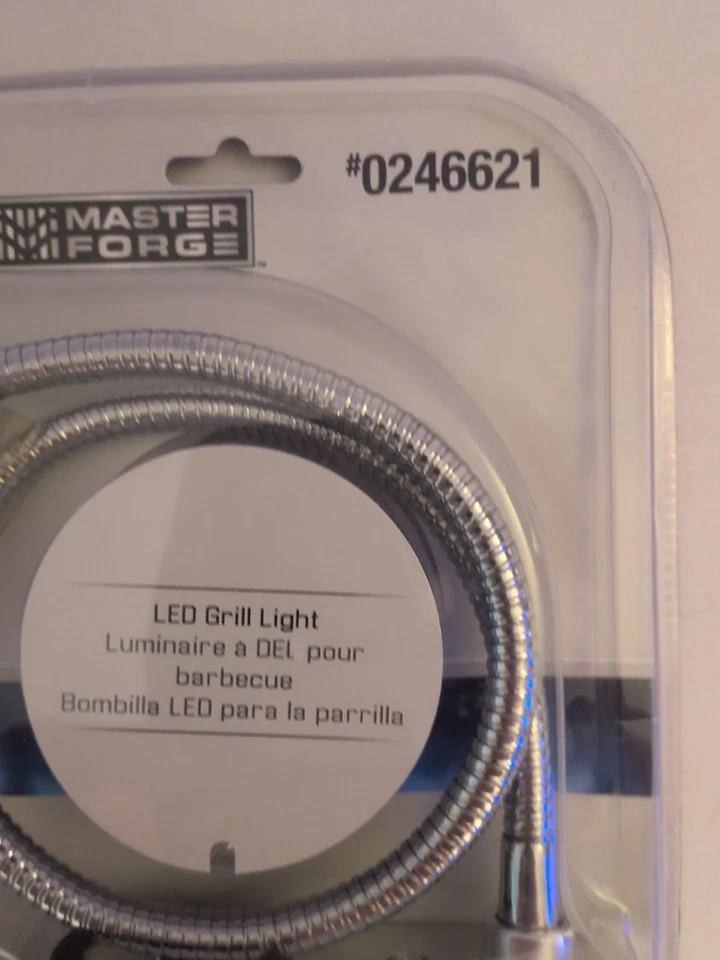 Luz de parrilla súper LED Perfect Flame #246621 brazo/abrazadera flexible nueva sellada Foto 4 de 4