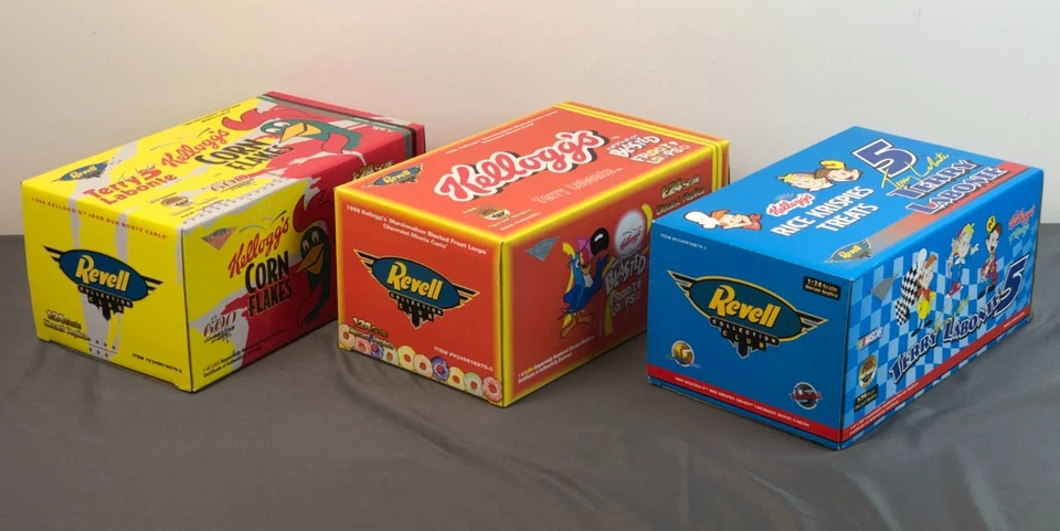 Chevrolet Monte Carlo 1998/1999 Terry Labonte Kellogg's diecast 3 Revell 1:24 Foto 2 de 4