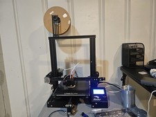 Original Ender-3 Printer With Minor Upgrades And Spare Parts
