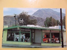 Scotts Desert Wear store Cathedral City Burlingame California vintage postcard 