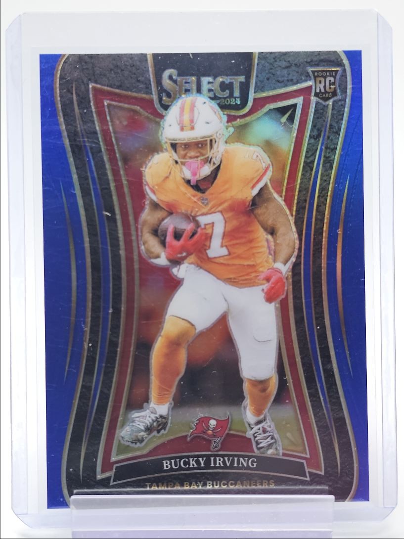 BUCKY IRVING 2024 SELECT SUITE LEVEL ROOKIE BLUE PRIZM RC /99 Q6048