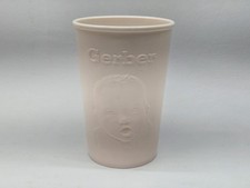 GERBER PLASTIC BABY DRINKING CUP LIGHT PINK VINTAGE 1960s 1970s Freemont MI