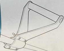 Back Saver Handle Secondary for spade Shovels Fork Garden Tools Snow Shovel