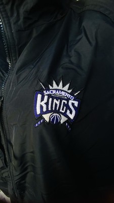 Vintage Port Authority Men s Size XXL Jacket Coat Sacramento Kings Logo Black