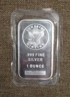 1 oz .999 Fine Silver Sunshine Minting Bar Sealed 1 Ounce Silver