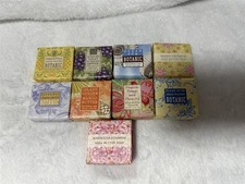 GREENWICH BAY TRADING COMPANY SHEA BUTTER BAR SOAP SAMPLE PACK OF 9 1.9oz BARS