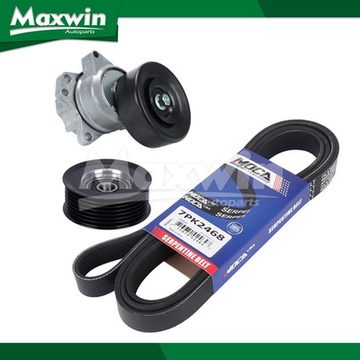 #ad #ad Serpentine Belt Drive Component Kit Fit Nissan Armada TITAN Pathfinder 5.6L $49.50