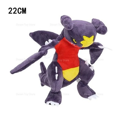 22cm Pokemon Garchomp Plush Toy Soft Stuffed Doll Gift for Kids & Collectors