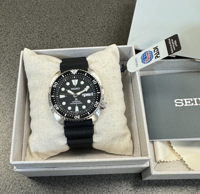 Seiko Prospex Automatic Divers Men's Silicone Band Watch