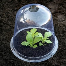 Garden Bell Cloche Mini Greenhouse Weather & Pest Plant Protection Cover NEW
