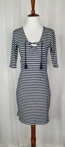 hollister lace up dress