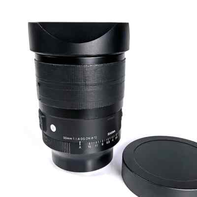 Metal Square Lens Hood fit for Sigma 50mm F1.4 DG DN 72mm Sony E Mount Lens