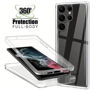 360 Hülle für Samsung Galaxy S24 FE S23 A16 S22 ULTRA Stoßfest Gorilla Cover