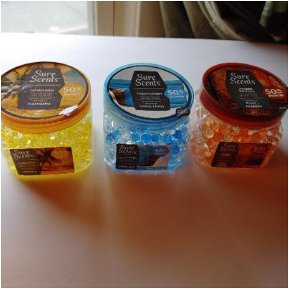 Sure Scents Air Freshener Crystal Beads 9oz (Choose your Scent) eBay