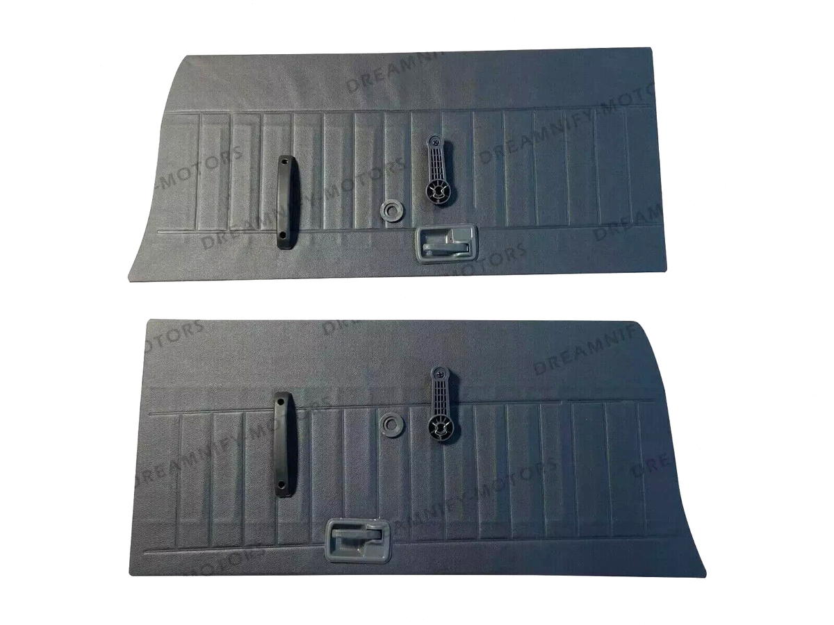シキページ Inside Door Panel Set With Handles For Suzuki Samurai Sj410 Sj413