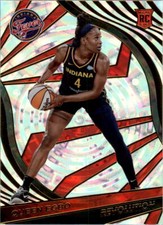 2022 Panini Revolution WNBA Fractal #97 Queen Egbo - NM-MT