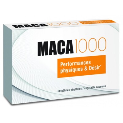 Complément Alimentaire Maca Extra Fort - 60 Gélules, LaboPhyto, Origine France