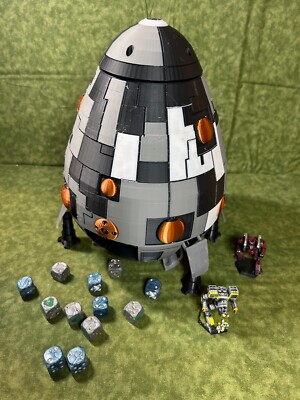 Overlord-class Dice Tower Drop Ship  |  Unpainted  1/285 or 6mm scale