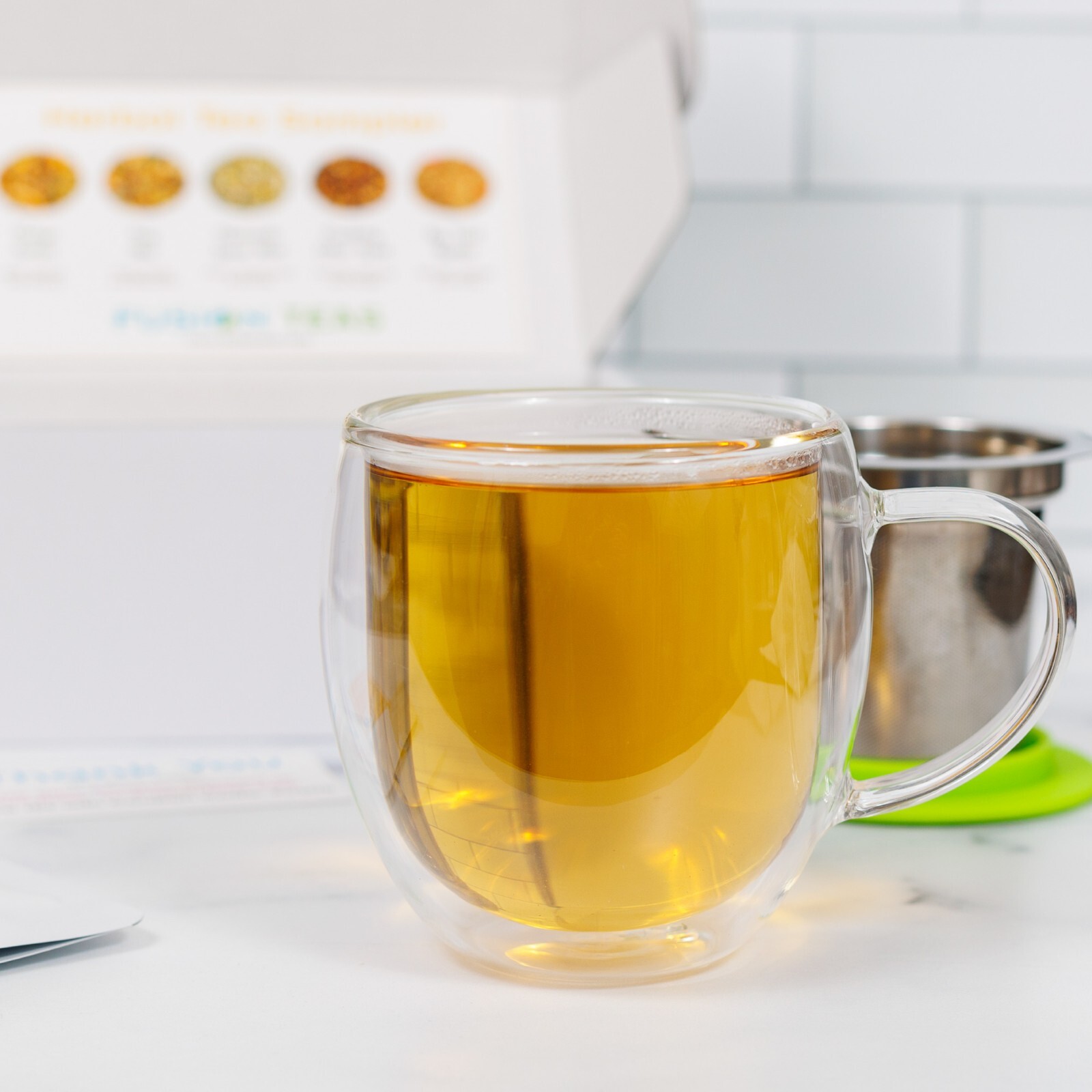 Herbal Tea Sampler - 5 Best Selling Loose Leaf Teas (Makes 40+ Cups) Fusion Teas