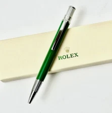Rolex Emerald Green Oyster Ballpoint Pen – Click Action – VIP Gift, New