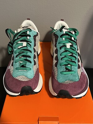 Nike Vaporwaffle Sacai Villian Red Neptune Green DD3035-200 Mens Size 11.5 | eBay UK