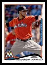 Henderson Alvarez 2014 Topps #241 Miami Marlins BUY3GET1FREE