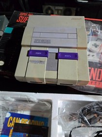 SNES / Super NES Console Super Set,  [Complete Set - except No Game]