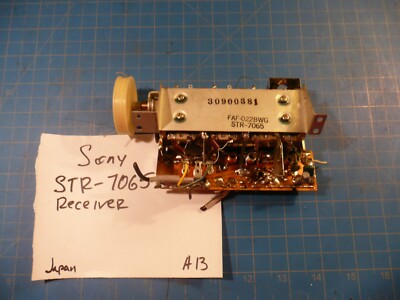Vintage Sony STR-7065 Receiver Replacement Parts Tuner Part # FAF-022BWG