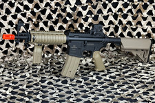 NEW Air Raid AR6 AEG Airsoft Gun Combo - Tan 94501 