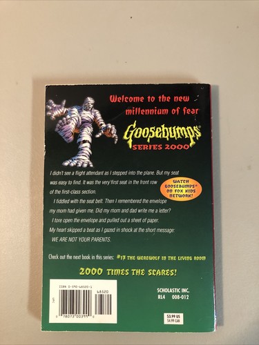 Goosebumps 2000 Ser.: The Mummy Walks by R.L. Stine(1999,... - Picture 6 of 10
