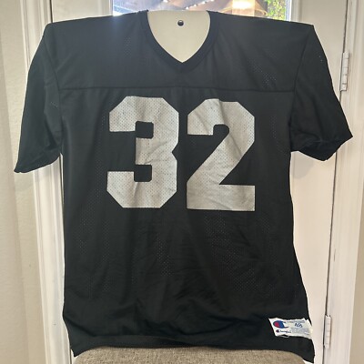 Vintage Champion LA Raiders Football Jersey #32 Marcus Allen