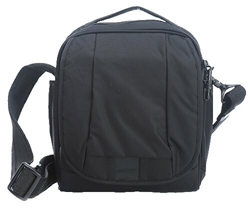 Pacsafe Dailysafe B100 Safety Backpack – Black/Grey, Ideal for Travel Amazon.com | Pacsafe W 10L Anti Theft Backpack, Black  main image 4