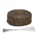 Hitzeschutzband Hitzeschutz Glasfaser Auspuff Turbo 15 Meter 1200 Grad