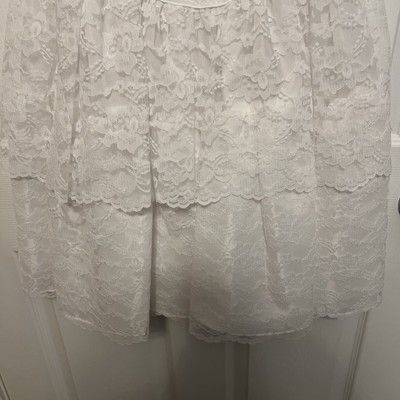 Robe Et Voile De Première Communion Blanche Nicole Dorissa International - Taille 6 - Occasion Très Bon état