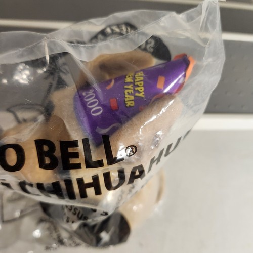 Taco Bell Talking Chihuahua Happy New Year 2000 In Original Packaging Untested - Picture 2 of 5
