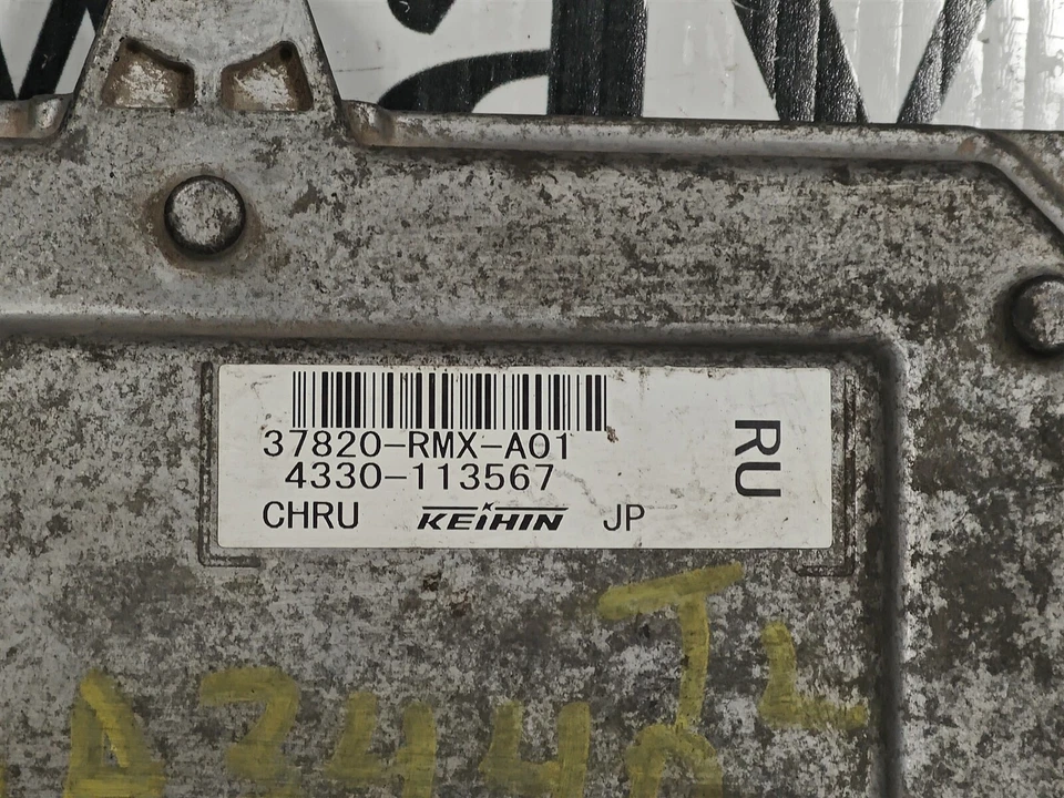 37820RMXA01 Honda Civic 2001 Computadora Cerebro Motor Control ECU 16D1 186 B19 Foto 4 de 4