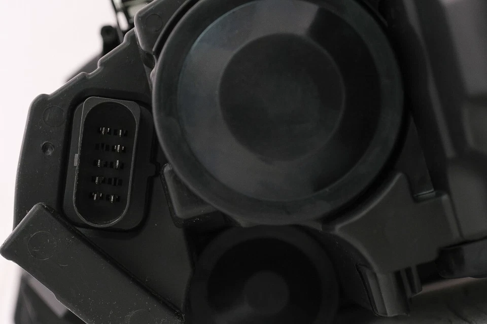 Coppia Fari Fanali anteriori Polo 6R 6C 2011 2017 LED Light Bar Alogeni H7 - Immagine 4 di 4