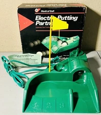 JEF World of Golf Oscar Jr. Electric Putting Partner Ball Return Tested w Box