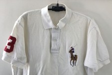Ralph Lauren Men's White polo shirt size S