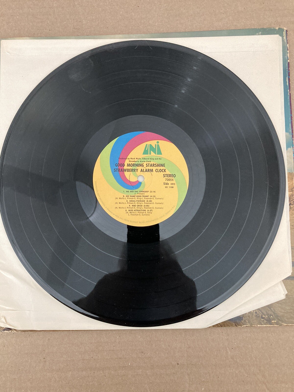 STRAWBERRY ALARM CLOCKGOOD MORNING STARSHINEUNI STEREO LP VG+/NM eBay