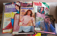 Lot of 17 Needle Craft Needle Thread Magazines 1980's