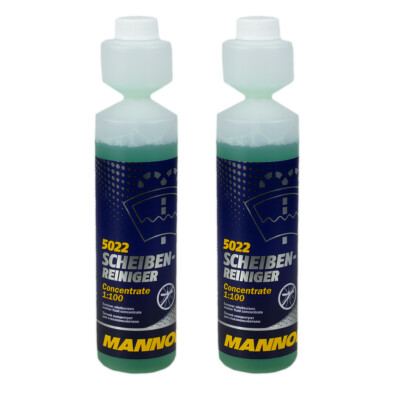 2x 250ml MANNOL 5022 Scheiben Reiniger 1:100 Reinigung Konzentrat